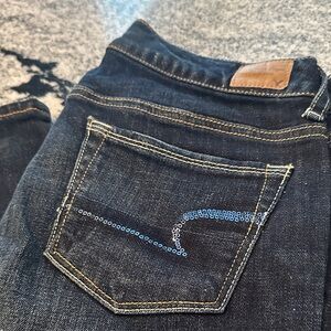 Y2K Skinny Kick American Eagle Stretch Jeans size 8